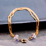 Delicate Satellite Chain Bracelet With Swarovski Beads, thumbnail 6 of 7