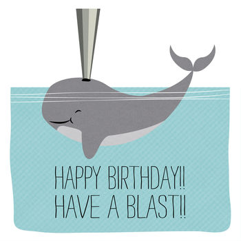 Have A Blast Birthday Card, 2 of 2