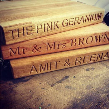 Personalised Chopping Board, 2 of 3