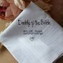 Daddy Of The Bride Handkerchief, thumbnail 2 of 4