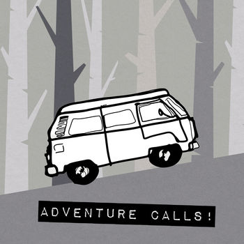 Adventure Camper Leaving Card, 2 of 2