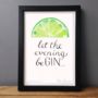 'Let The Evening Be Gin' Original Painting, thumbnail 11 of 12