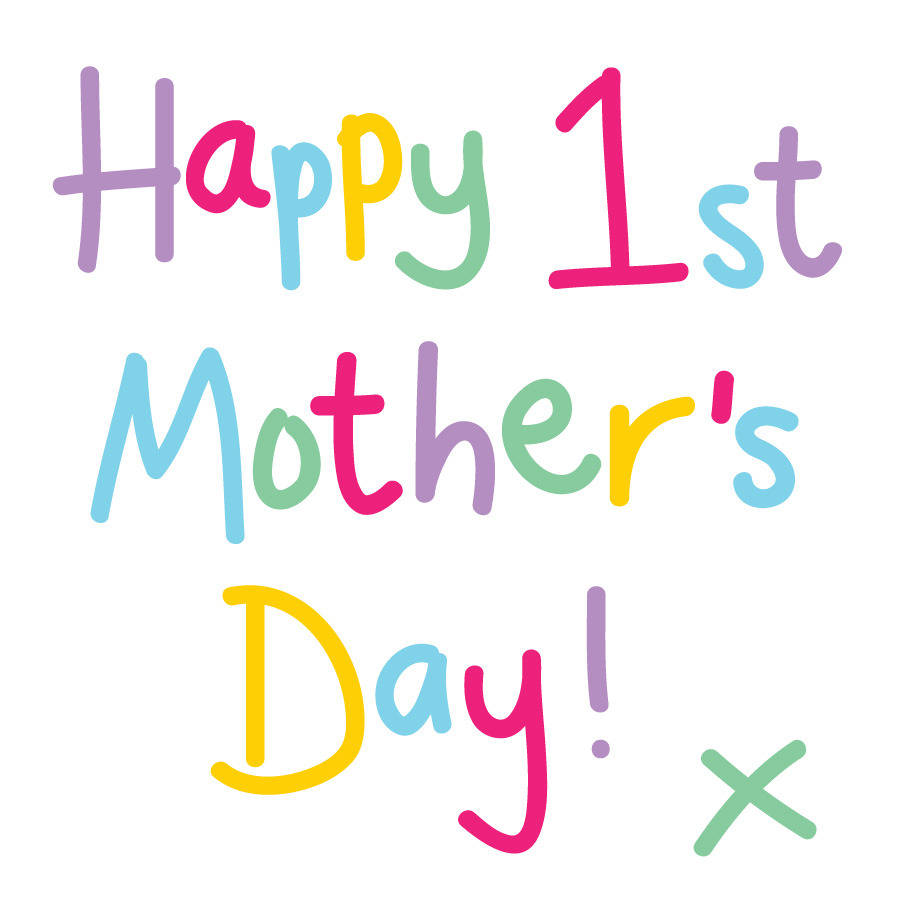 Happy First Mothers Day Card By Megan Claire Notonthehighstreet