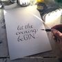 Personalised 'Let The Evening Be Gin' Print, thumbnail 9 of 10
