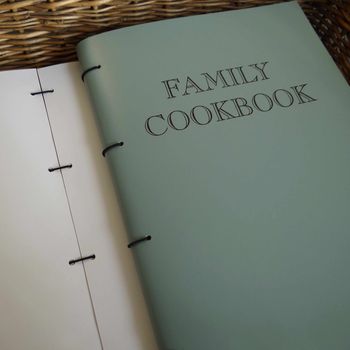 A4 Leather Family Cook Book, 6 of 6