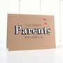 Personalised Parents Wedding Day Card, For Mum And Dad, thumbnail 4 of 7