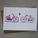 'bicycle Love' Card By Mr.Ps | notonthehighstreet.com