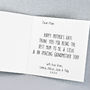 Personalised 'Best Mum' Mother's Day Card, thumbnail 4 of 5