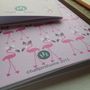 Pink Flamingo Notebook Set, thumbnail 8 of 9