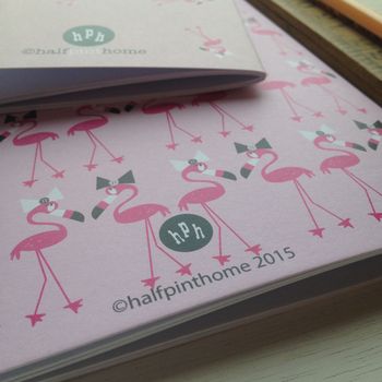 Pink Flamingo Notebook Set, 8 of 9