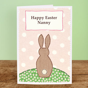 'Bunny' Personalised Easter Card, 3 of 4