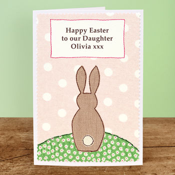 'Bunny' Personalised Easter Card, 4 of 4
