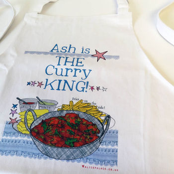 Personalised 'Makes A Mean…' Apron, 3 of 7