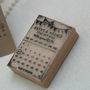 Calendar Bunting Save The Date Stamp, thumbnail 3 of 4