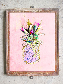 Signed Print / 'The Pineapple Cliche', 2 of 2