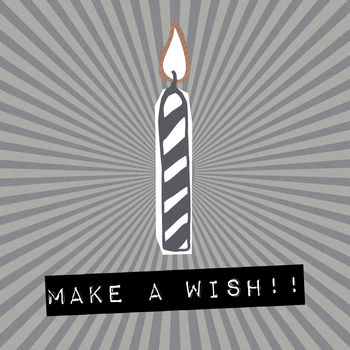 Make A Wish Birthday Card, 2 of 2
