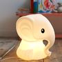 Dimmable LED Elephant Nursery Lamp, thumbnail 3 of 3