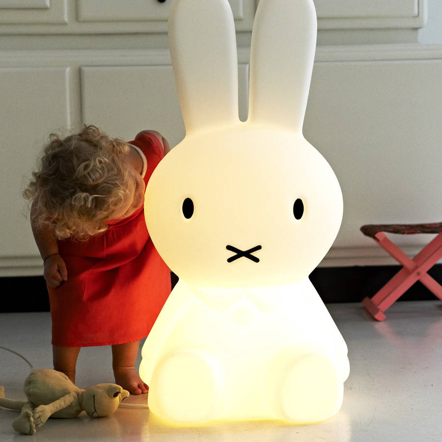 Rabbit Nursery Lamp By Lullabuy The Modern Kids Store