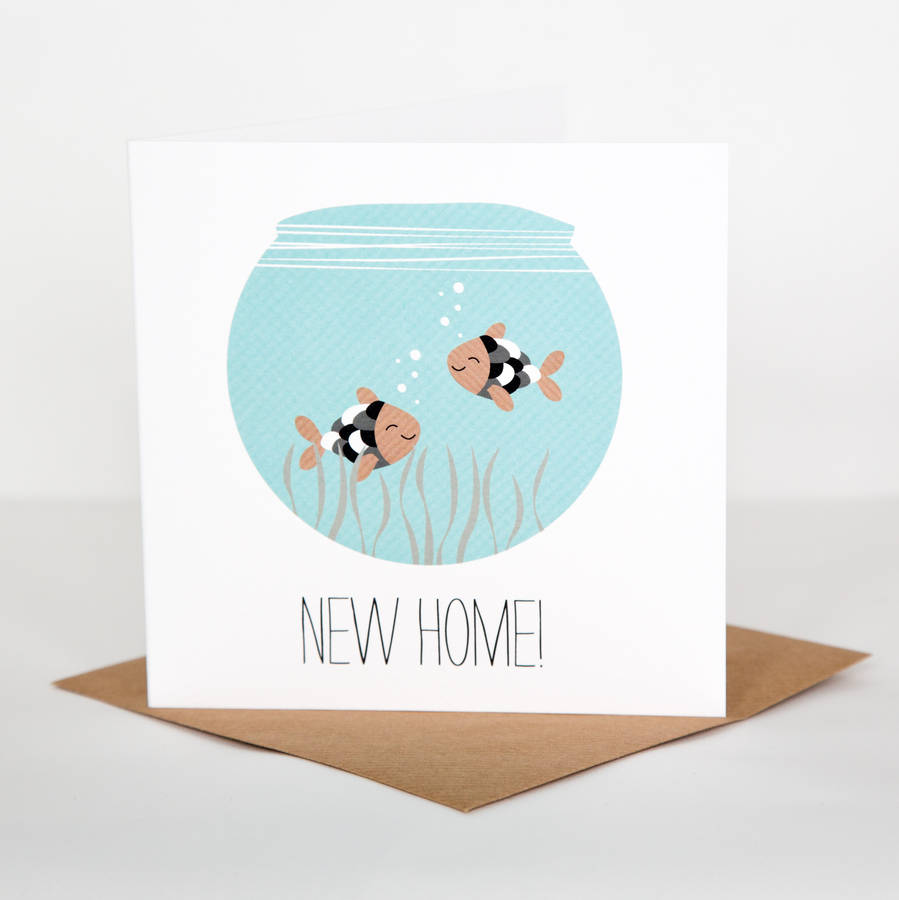 Fishbowl New Home Card, 1 of 2