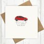 My Favourite Taxi Driver Funny Father's Day Card, thumbnail 2 of 2