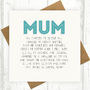 Mum Birthday Card, thumbnail 2 of 2