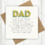 Dad Birthday Card, thumbnail 1 of 2