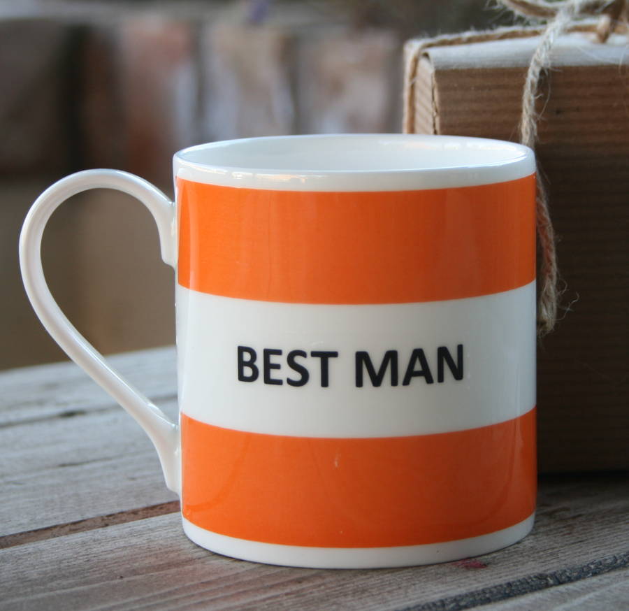 'Best Man' Mug, 1 of 3