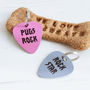 Personalised Rock Pet Tag Pick Shaped, thumbnail 7 of 9