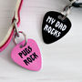 Personalised Rock Pet Tag Pick Shaped, thumbnail 8 of 9