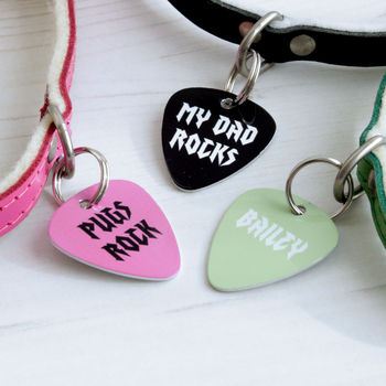 Personalised Rock Pet Tag Pick Shaped, 6 of 9