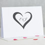 Personalised Heart Card, thumbnail 2 of 2