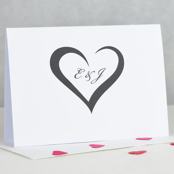 Personalised Heart Card, 2 of 2