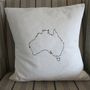 Personalised Australia Map Cushion Cover, thumbnail 3 of 7