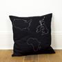 Personalised Three Map Cushion Cover, thumbnail 1 of 9