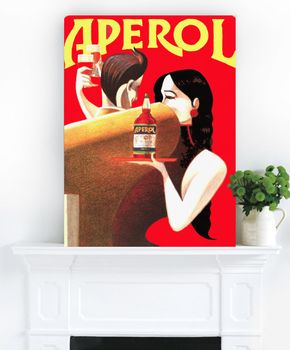 Aperol Spritz, Vintage Canvas Art, 2 of 4