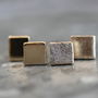 Handmade 9ct Solid Gold Mini Geometric Earrings, thumbnail 6 of 10