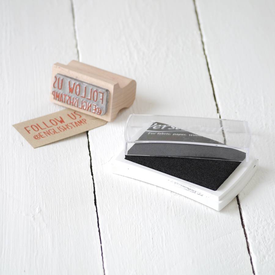 Versa Craft Ink Pad For Fabric By English Stamp Company