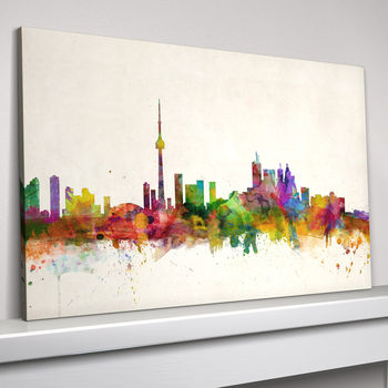 Toronto Canada Skyline Cityscape Art Print, 2 of 8