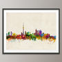 Toronto Canada Skyline Cityscape Art Print, thumbnail 4 of 8