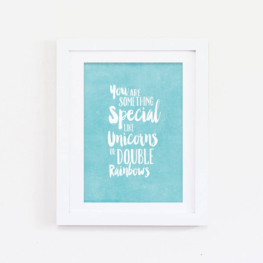 personalised something special print by sweetlove press ...