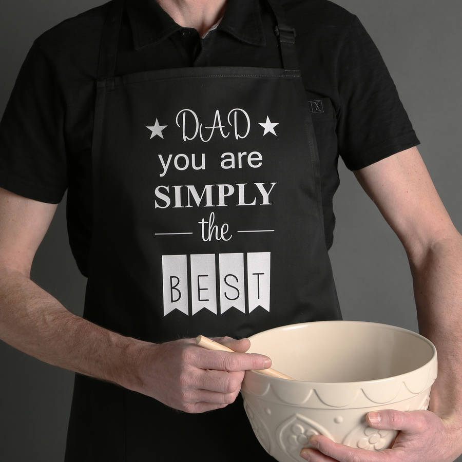 best dad ever apron by nutmeg home & gifts