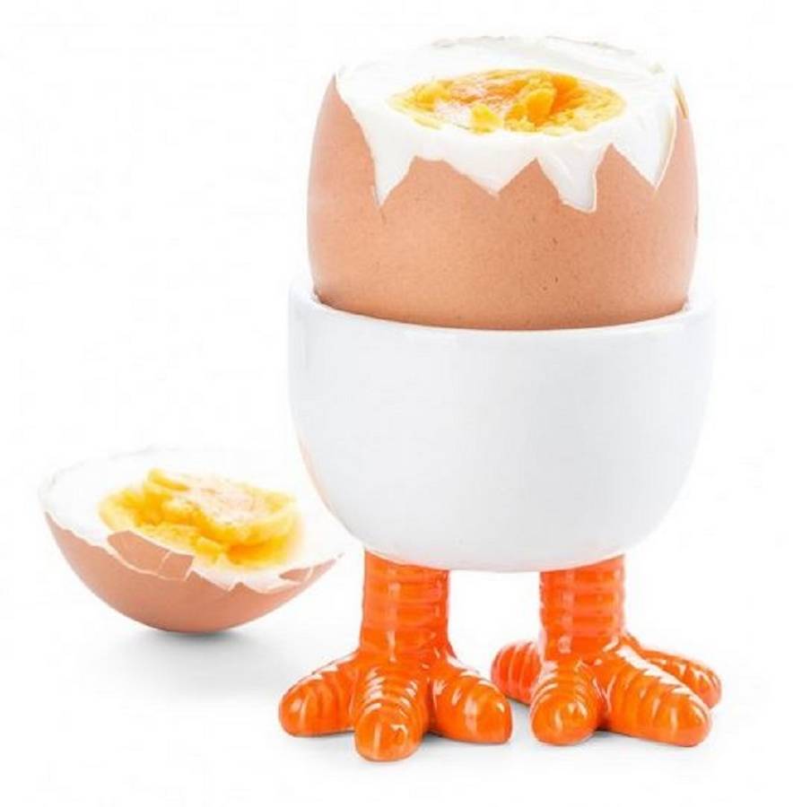 chicken feet egg cup by harmony at home children's eco boutique