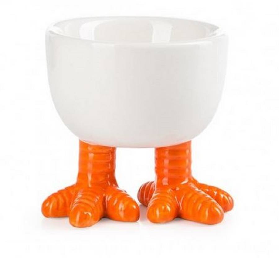 chicken feet egg cup by harmony at home children's eco boutique