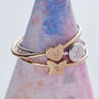 Personalised Initial Stacking Rings, thumbnail 6 of 10