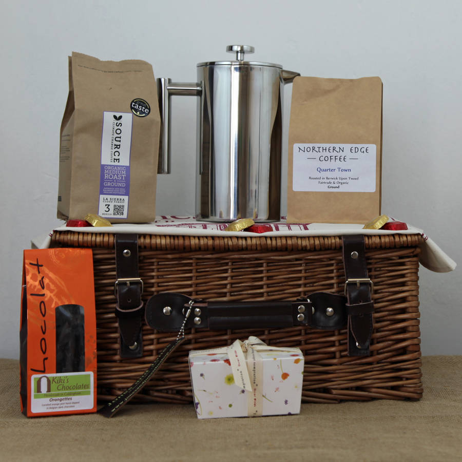 Keep It Hot And Ethical Coffee Hamper By Jones and Jones of Berwick