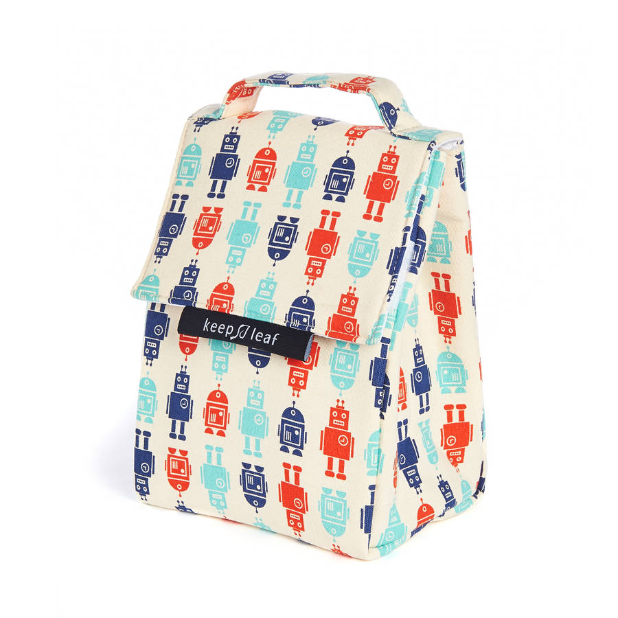 organic cotton insulated lunch bags by green tulip ethical living