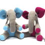 Elephant Soft Toy Extra Large Personalised, thumbnail 3 of 11