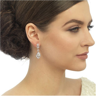 Alicia Crystal Earrings, 2 of 3