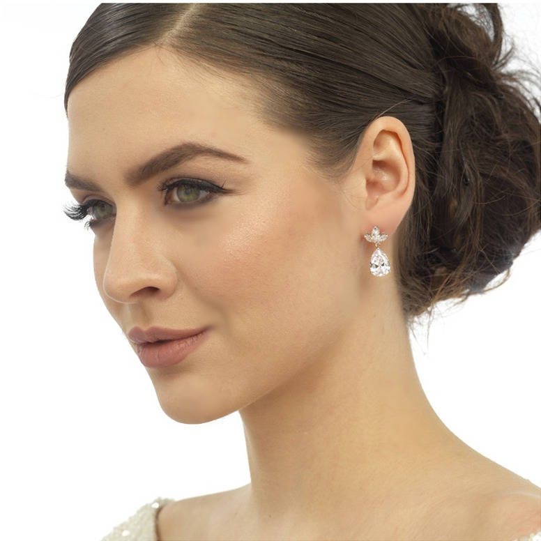 Zarina Crystal Earrings By Lola Alice Notonthehighstreet Zarina Crystal Earrings