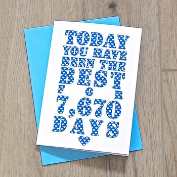 Personalised Days You've Been The Best Card, 2 of 4